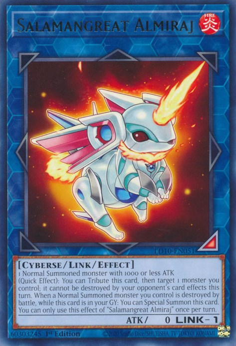 Salamangreat Almiraj [LD10-EN051] Rare Yu-Gi-Oh!