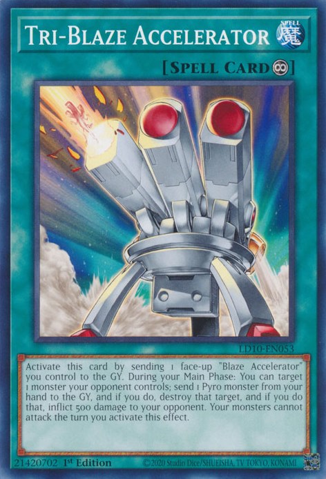 Tri-Blaze Accelerator [LD10-EN053] Common Yu-Gi-Oh!
