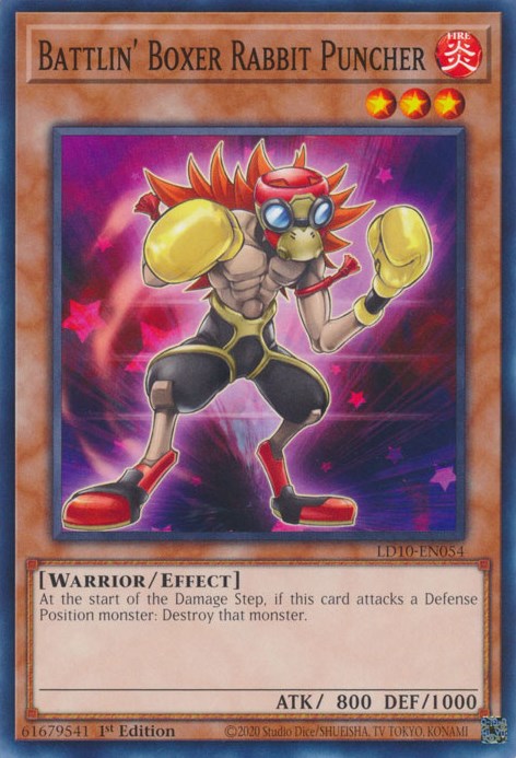 Battlin' Boxer Rabbit Puncher [LD10-EN054] Common Yu-Gi-Oh!