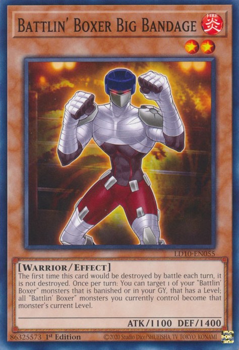Battlin' Boxer Big Bandage [LD10-EN055] Common Yu-Gi-Oh!