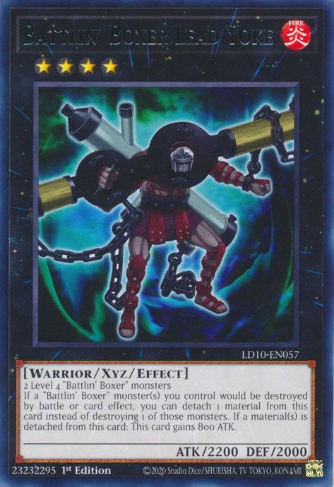 Battlin' Boxer Lead Yoke [LD10-EN057] Rare Yu-Gi-Oh!