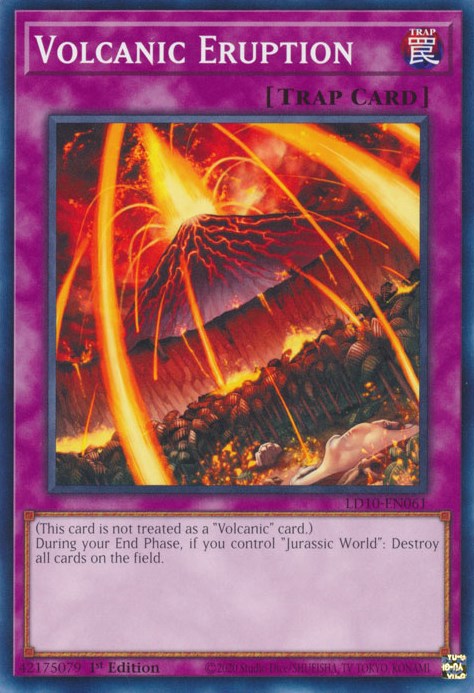Volcanic Eruption [LD10-EN061] Common Yu-Gi-Oh!