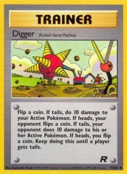 Digger (75/82) [Team Rocket Unlimited] Pokémon