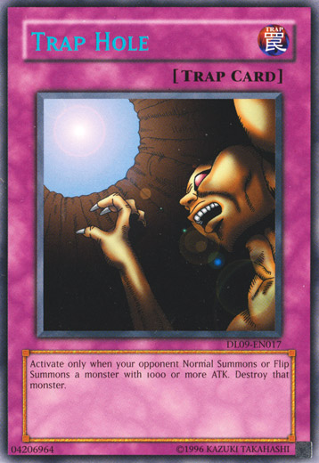 Trap Hole (Blue) [DL09-EN017] Rare Yu-Gi-Oh!