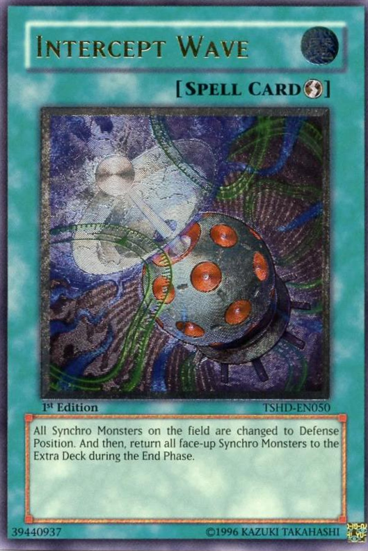 Intercept Wave [TSHD-EN050] Ultimate Rare Yu-Gi-Oh!