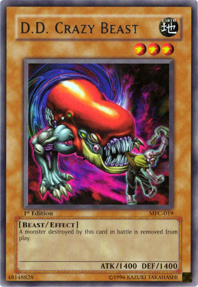 D.D. Crazy Beast [MFC-019] Rare Yu-Gi-Oh!