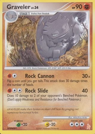 Graveler (2/11) [Diamond & Pearl: Trainer Kit - Lucario] Pokémon