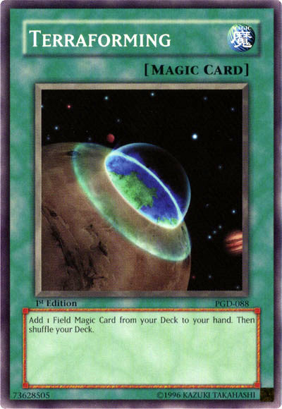 Terraforming [PGD-088] Common Yu-Gi-Oh!