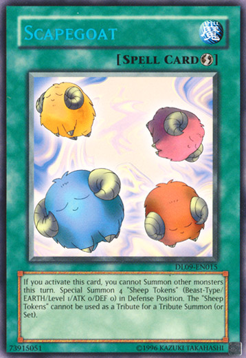 Scapegoat (Blue) [DL09-EN015] Rare Yu-Gi-Oh!