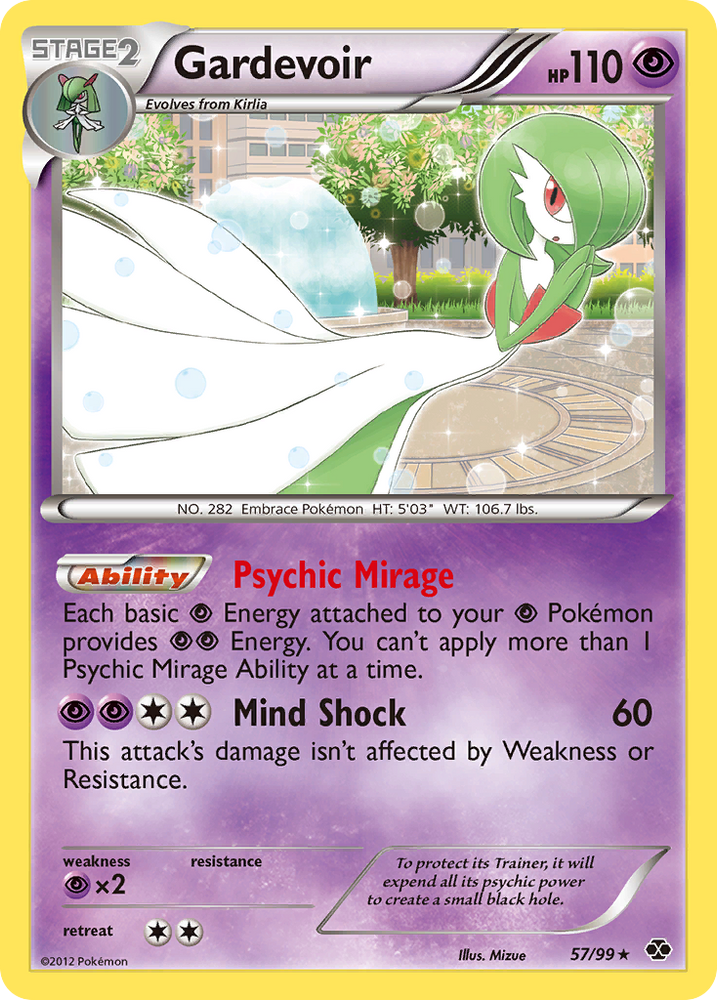 Gardevoir (57/99) [Black & White: Next Destinies] Pokémon