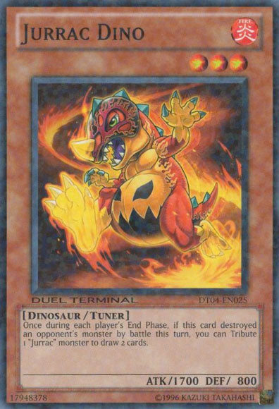 Jurrac Dino [DT04-EN025] Common Yu-Gi-Oh!