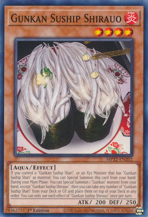 Gunkan Suship Shirauo [MP22-EN202] Common Yu-Gi-Oh!