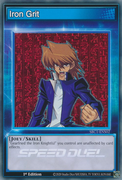 Iron Grit [SBC1-ENS02] Common Yu-Gi-Oh!