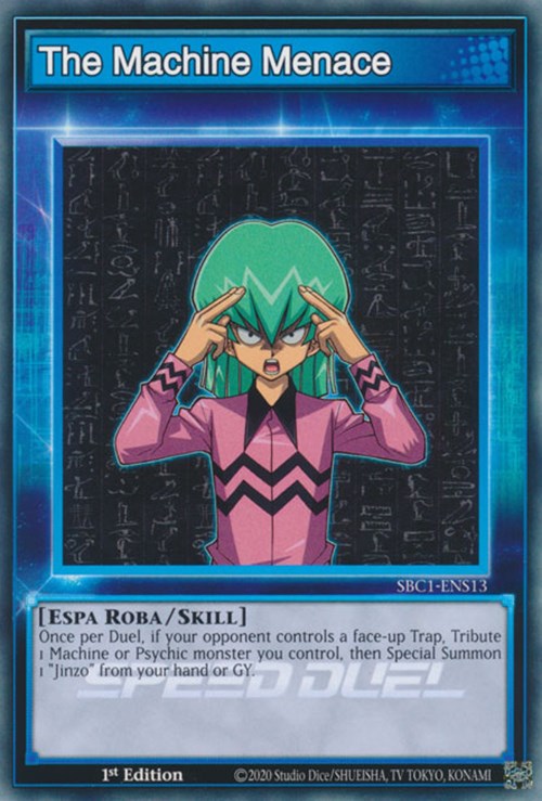 The Machine Menace [SBC1-ENS13] Common Yu-Gi-Oh!