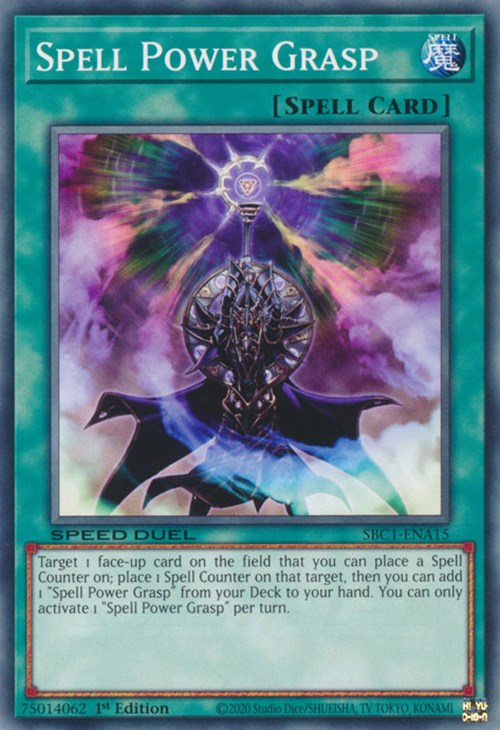 Spell Power Grasp [SBC1-ENA15] Common Yu-Gi-Oh!