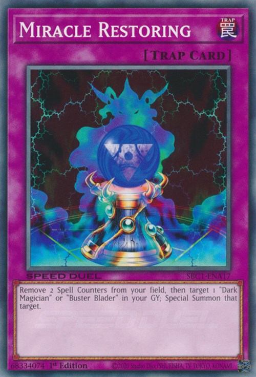 Miracle Restoring [SBC1-ENA17] Common Yu-Gi-Oh!