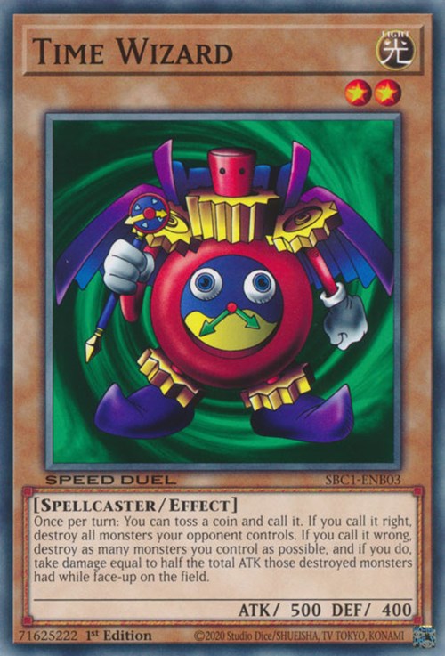 Time Wizard [SBC1-ENB03] Common Yu-Gi-Oh!