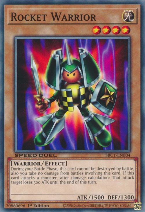 Rocket Warrior [SBC1-ENB04] Common Yu-Gi-Oh!