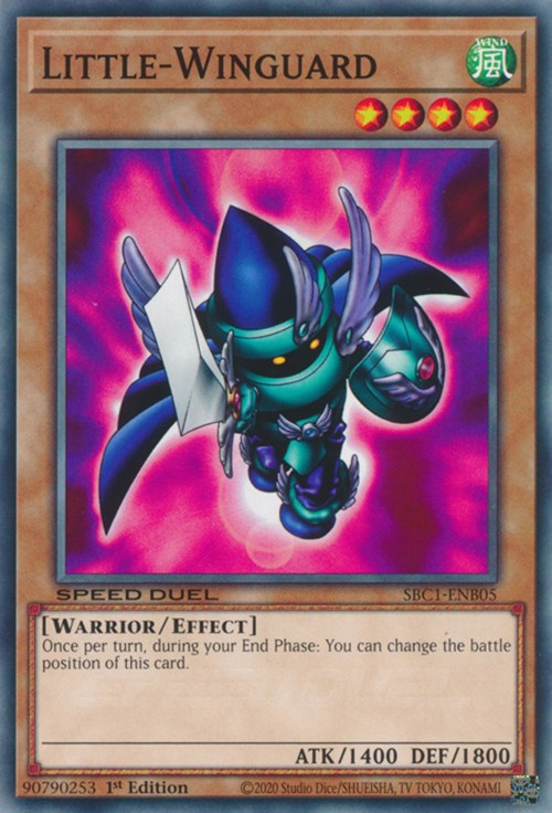 Little-Winguard [SBC1-ENB05] Common Yu-Gi-Oh!
