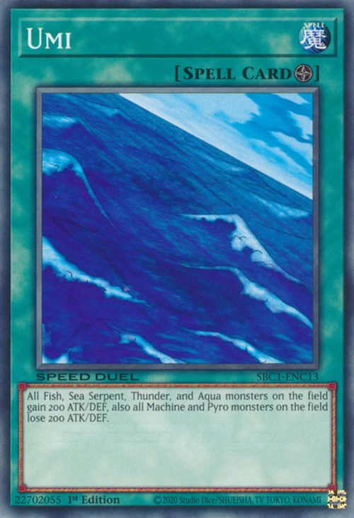 Umi [SBC1-ENC13] Common Yu-Gi-Oh!