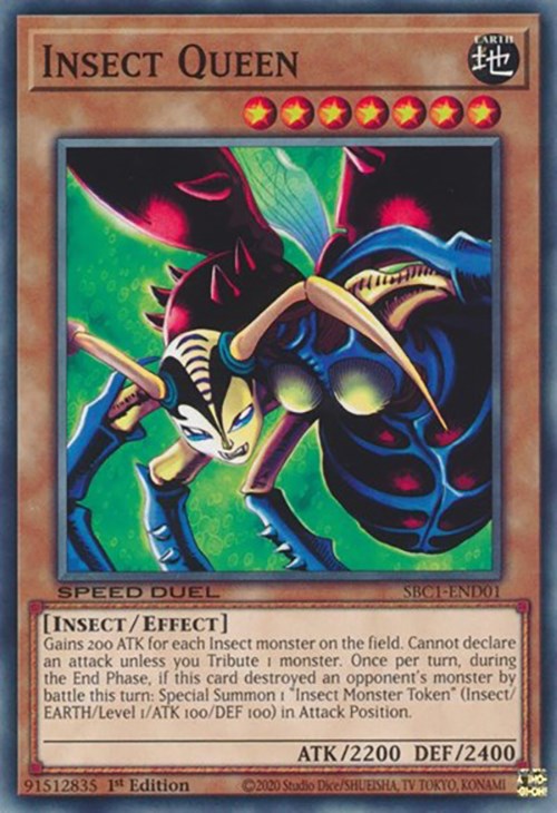 Insect Queen [SBC1-END01] Common Yu-Gi-Oh!