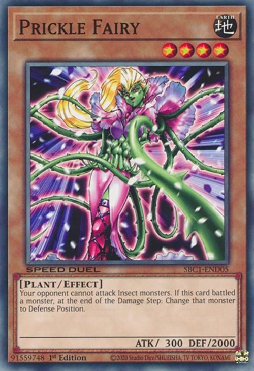 Prickle Fairy [SBC1-END05] Common Yu-Gi-Oh!