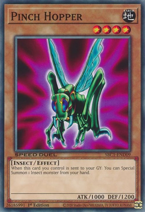 Pinch Hopper [SBC1-END09] Common Yu-Gi-Oh!