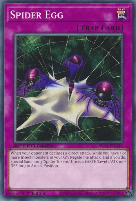 Spider Egg [SBC1-END17] Common Yu-Gi-Oh!