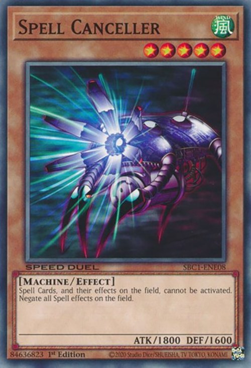 Spell Canceller [SBC1-ENE08] Common Yu-Gi-Oh!