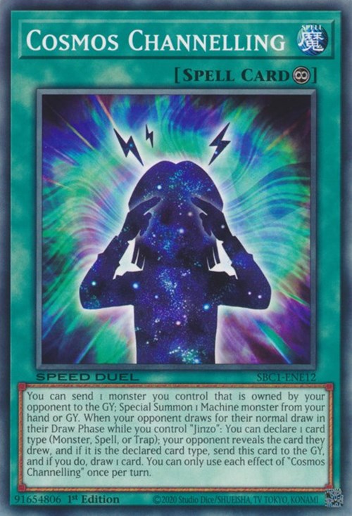 Cosmos Channelling [SBC1-ENE12] Common Yu-Gi-Oh!