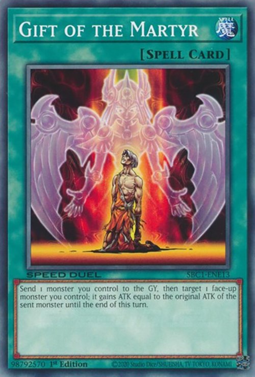 Gift of the Martyr [SBC1-ENE13] Common Yu-Gi-Oh!