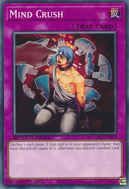 Mind Crush [SBC1-ENE19] Common Yu-Gi-Oh!