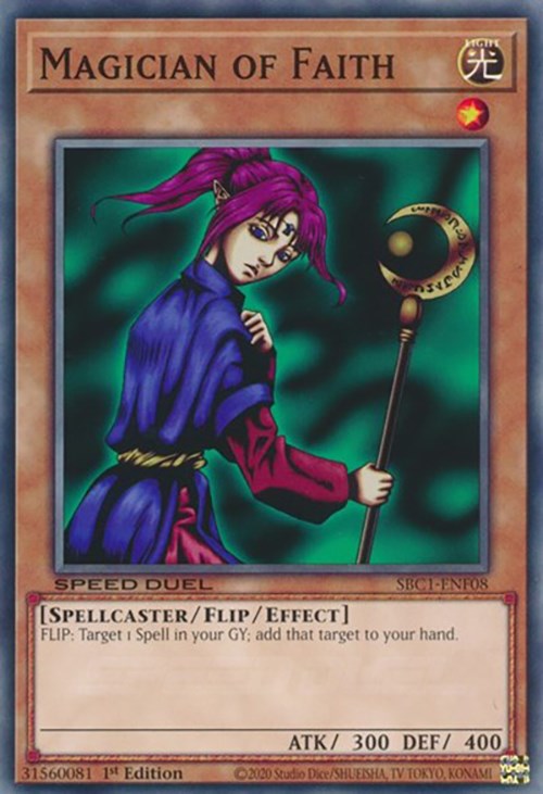 Magician of Faith [SBC1-ENF08] Common Yu-Gi-Oh!