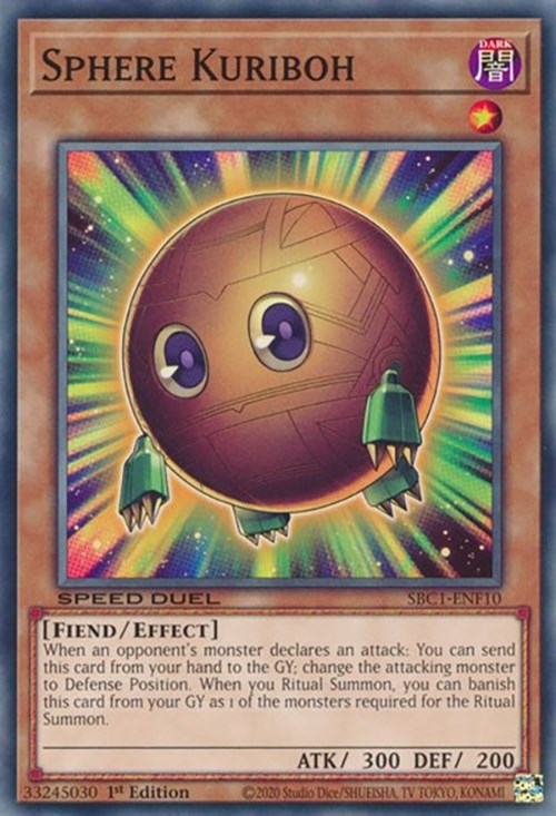 Sphere Kuriboh [SBC1-ENF10] Common Yu-Gi-Oh!