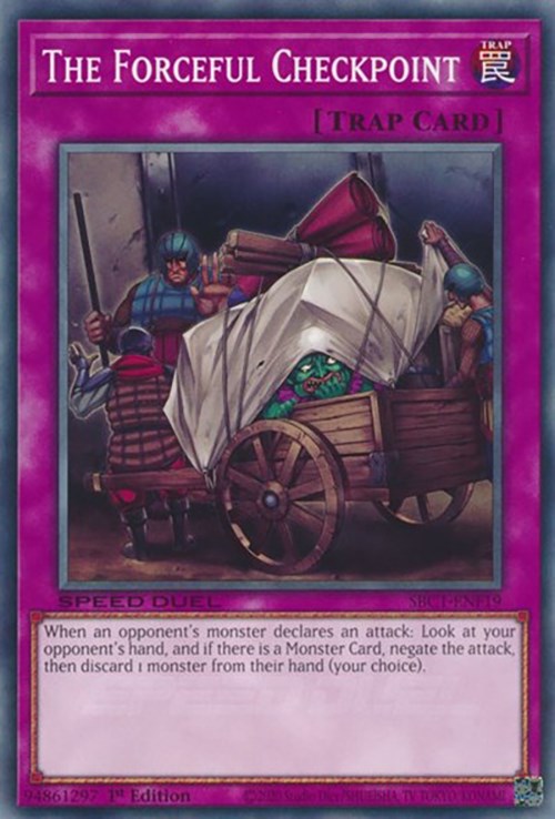 The Forceful Checkpoint [SBC1-ENF19] Common Yu-Gi-Oh!