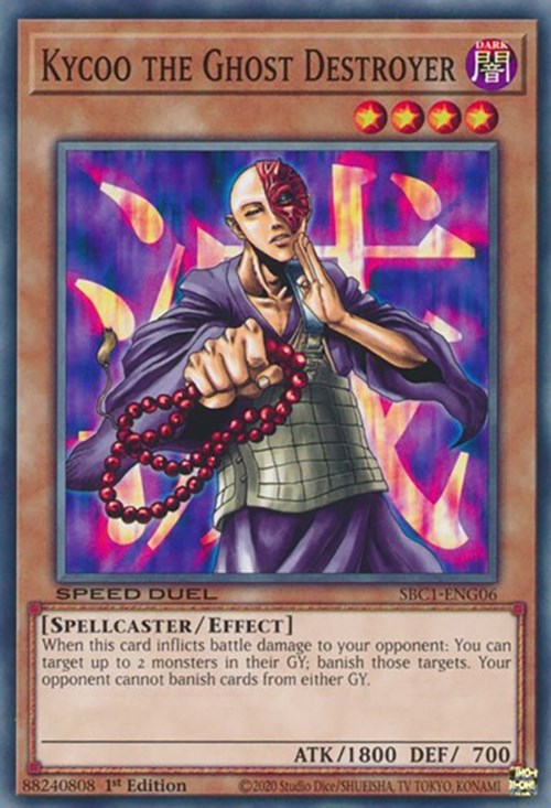 Kycoo the Ghost Destroyer [SBC1-ENG06] Common Yu-Gi-Oh!
