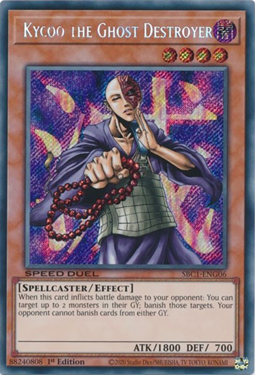 Kycoo the Ghost Destroyer [SBC1-ENG06] Secret Rare Yu-Gi-Oh!