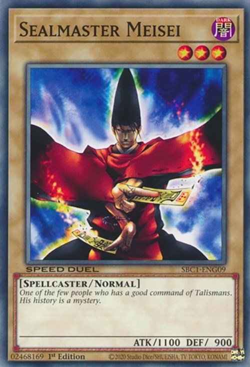 Sealmaster Meisei [SBC1-ENG09] Common Yu-Gi-Oh!