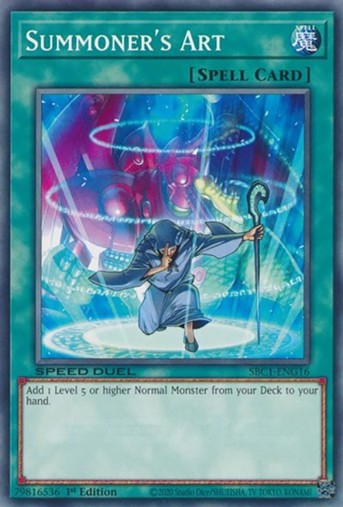Summoner's Art [SBC1-ENG16] Common Yu-Gi-Oh!