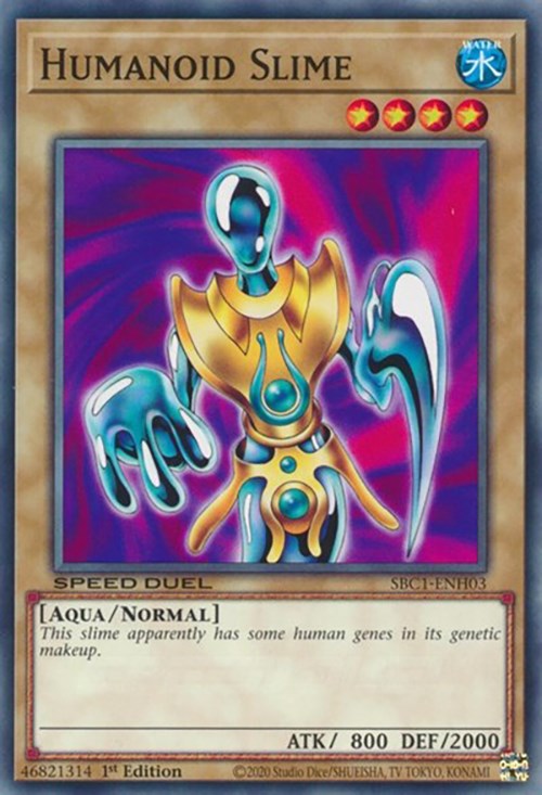 Humanoid Slime [SBC1-ENH03] Common Yu-Gi-Oh!