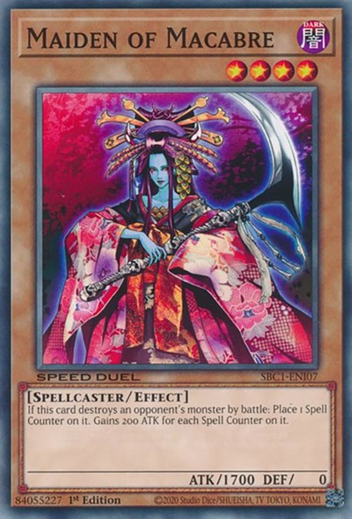 Maiden of Macabre [SBC1-ENI07] Common Yu-Gi-Oh!
