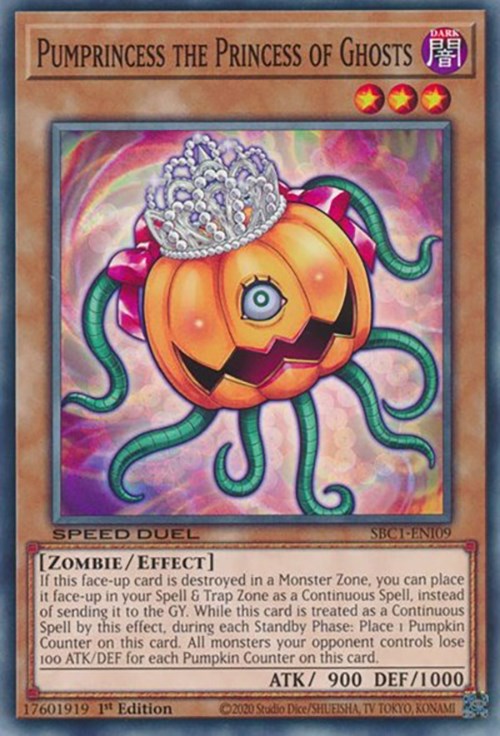 Pumprincess the Princess of Ghosts [SBC1-ENI09] Common Yu-Gi-Oh!