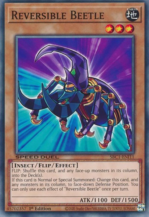 Reversible Beetle [SBC1-ENI11] Common Yu-Gi-Oh!