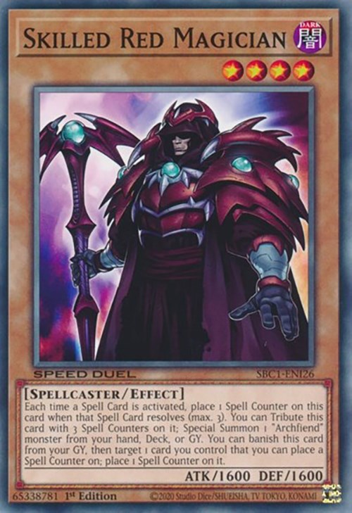 Skilled Red Magician [SBC1-ENI26] Common Yu-Gi-Oh!
