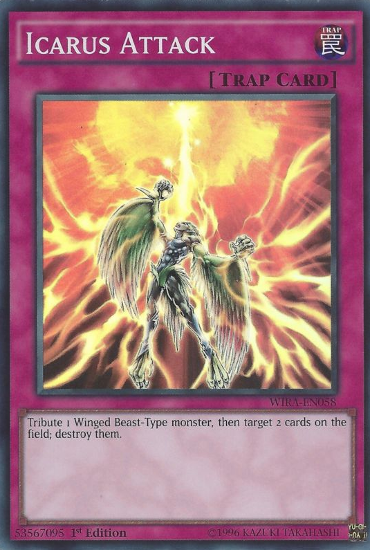 Icarus Attack [WIRA-EN058] Super Rare Yu-Gi-Oh!