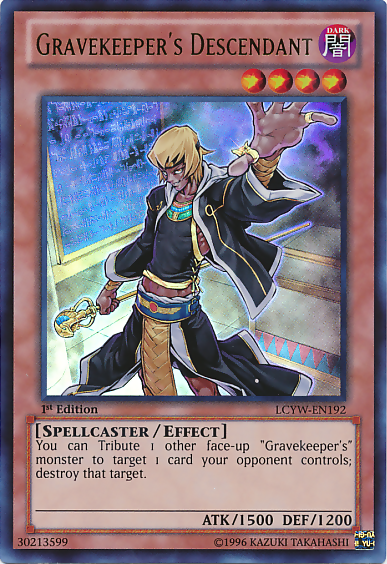 Gravekeeper's Descendant [LCYW-EN192] Ultra Rare Yu-Gi-Oh!