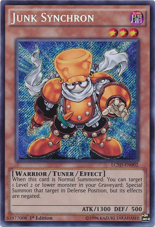 Junk Synchron [LC5D-EN002] Secret Rare Yu-Gi-Oh!