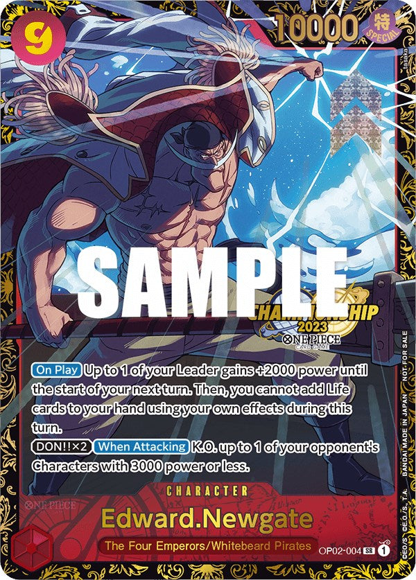 Edward.Newgate (Championship 2023) [One Piece Promotion Cards]