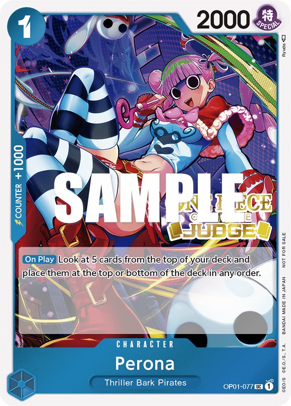Perona (Judge Pack Vol. 2) [One Piece Promotion Cards]