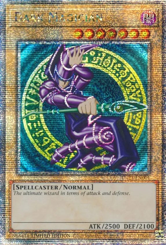 Dark Magician [TN23-EN001] Quarter Century Secret Rare Yu-Gi-Oh!